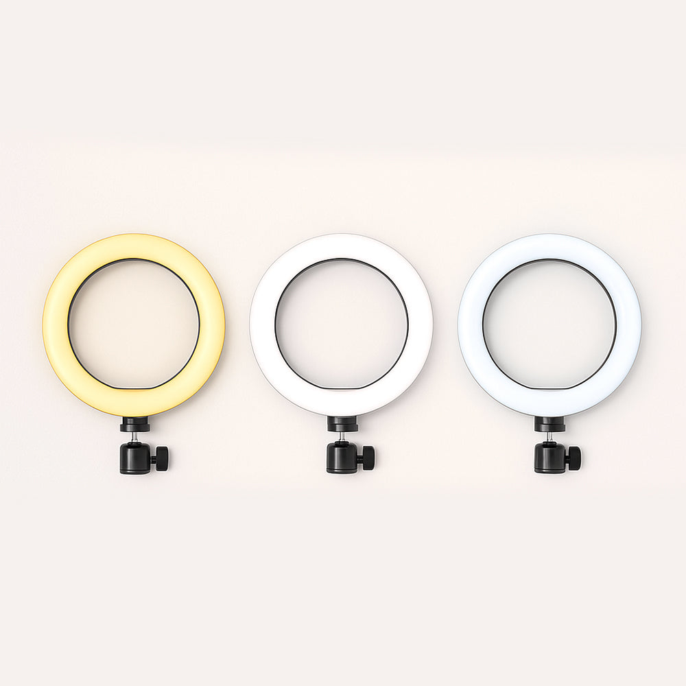 Ring Light mit Stativ – 3 Farbtemperaturen – LJJ-26