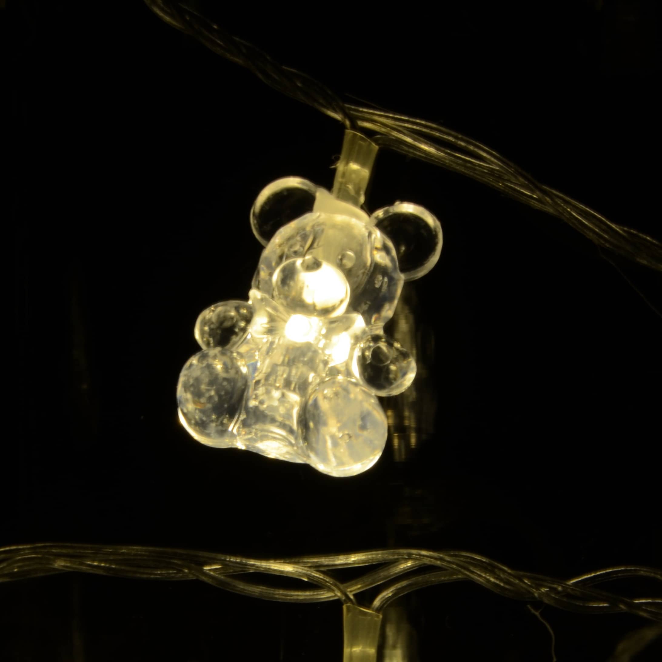 Teddybär LED Lichterkette 3 Meter