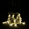 LED-Lichterkette mit Weihnachtsstiefeln (4 Meter)