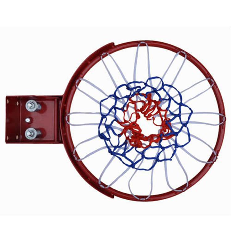 Mini-Basketballkorb an Platte mit Ball und Pumpe