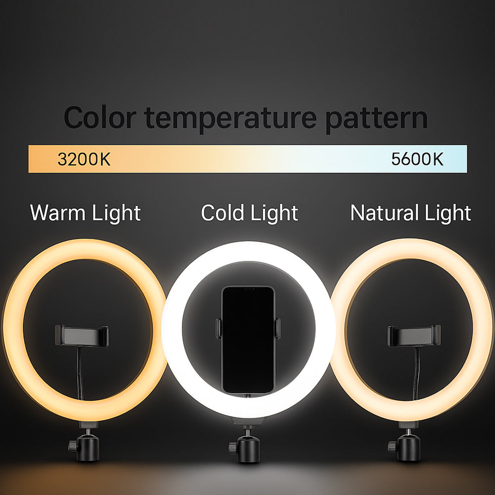 Ring Light RGB – 15 Licht­kombinationen – MJ30