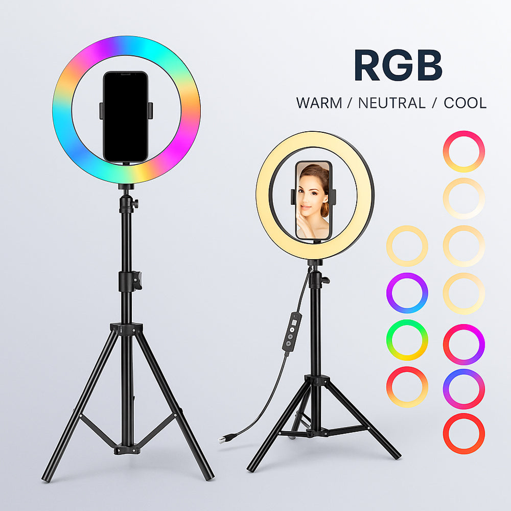 Ring Light RGB – 15 Licht­kombinationen – MJ30