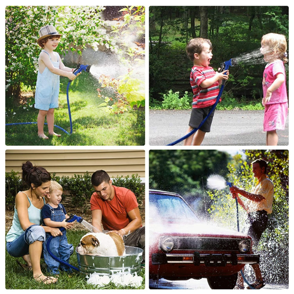 Magic Hose Flex Gartenschlauch / Wasserschlauch - grün oder blau - verschiedene Längen -