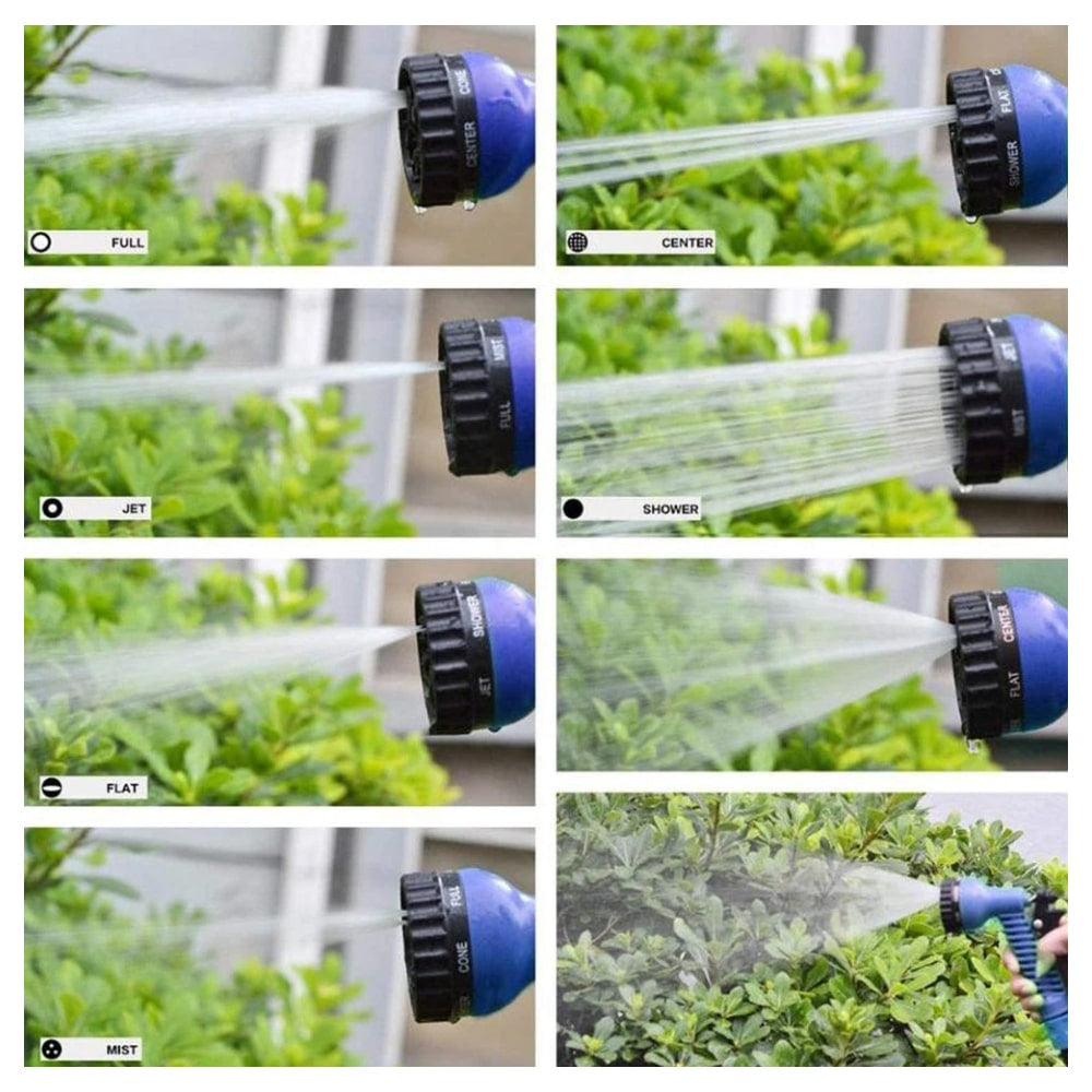 Magic Hose Flex Gartenschlauch / Wasserschlauch - grün oder blau - verschiedene Längen -