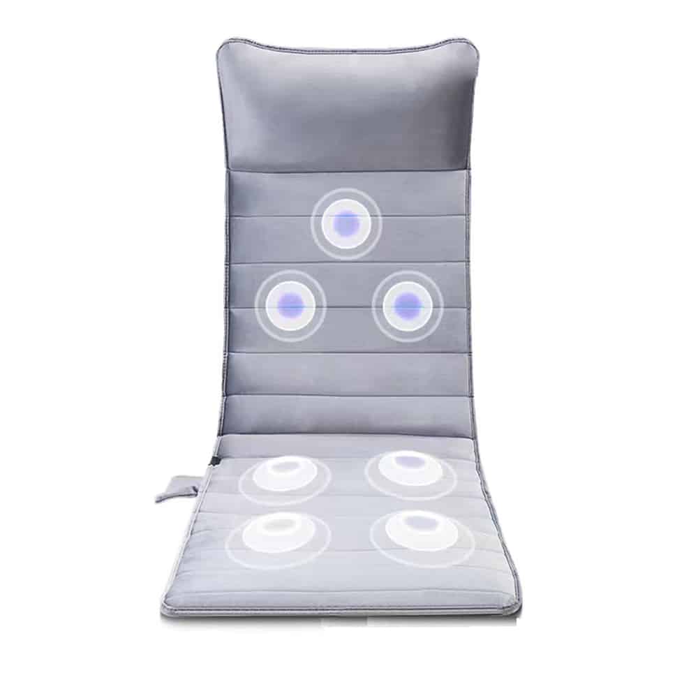Massagematte mit 7 Massageköpfen und Wärmefunktion