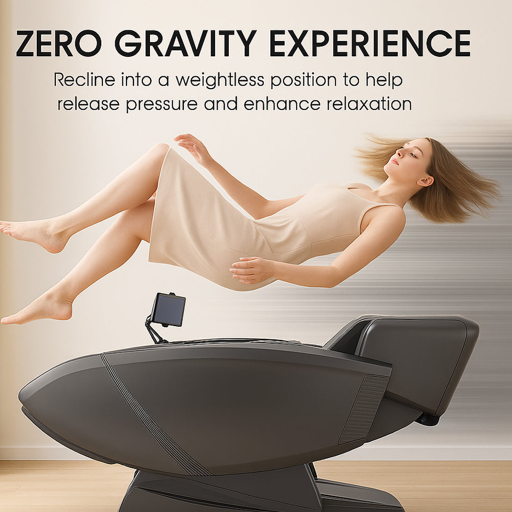 Massagesessel 4D, Lux Pro Edition mit SL-Technologie, KI-Steuerung und Wärme – Modell 988F6
