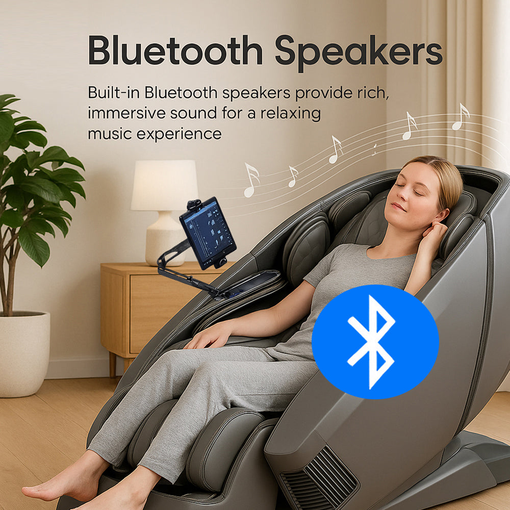 Massagesessel 4D, Lux Pro Edition mit SL-Technologie, KI-Steuerung und Wärme – Modell 988F6