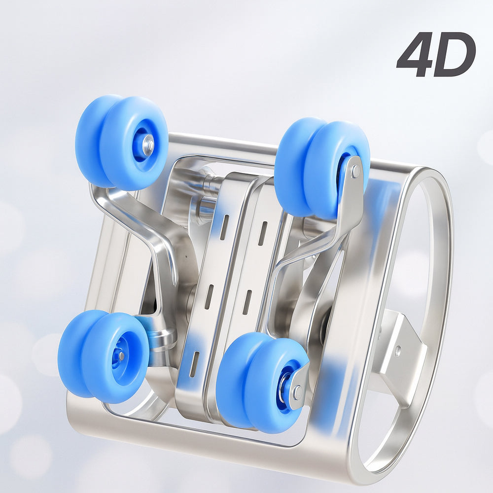 Massagesessel 4D, Lux Pro Edition mit SL-Technologie, KI-Steuerung und Wärme – Modell 988F6