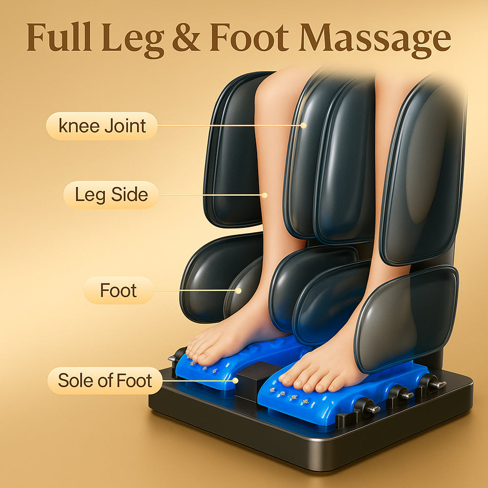 Massagesessel 4D Luxus Pro+ mit SL-Technologie, Wärmetherapie, Sprachsteuerung & Touchscreen - Modell M5 weiß