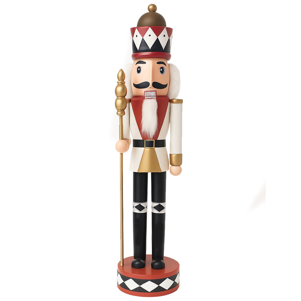 Nussknackerfiguren aus Holz – 60 cm – 4 verschiedene Figuren