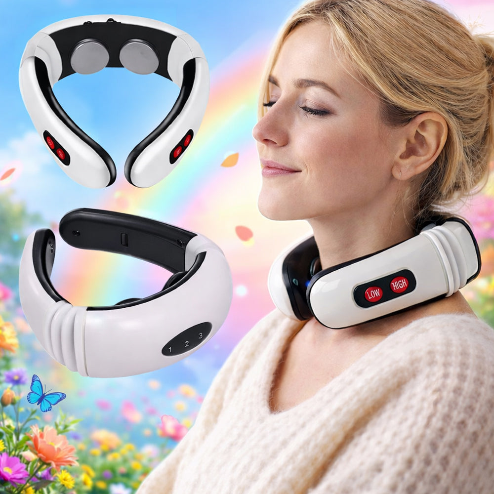 Nackenmassage mit Puls - 6 Programme / 16 Stufen