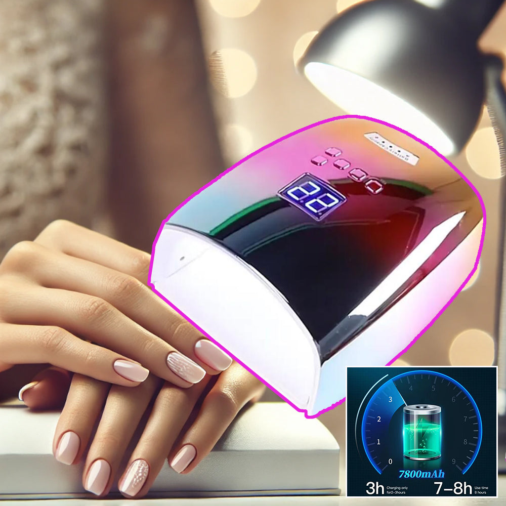 UV LED Nagellampe (wiederaufladbar) – Kabellos, leistungsstark und professionell!