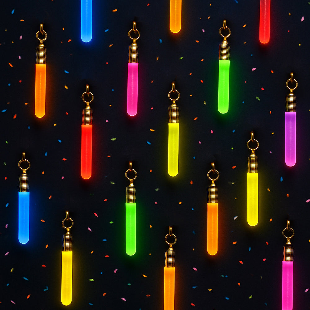 Glow-in-the-dark Ohrringe – Dreh das Licht und die Party auf!