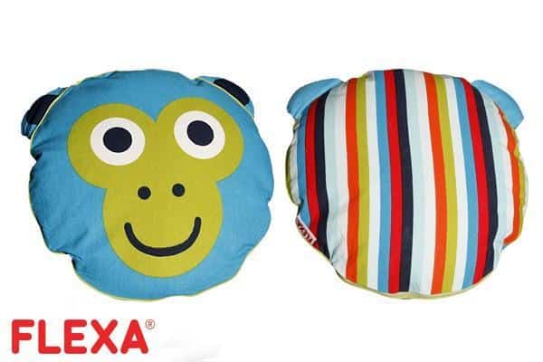 FLEXA Kinderkissen mit verschiedenen Farben und Motive