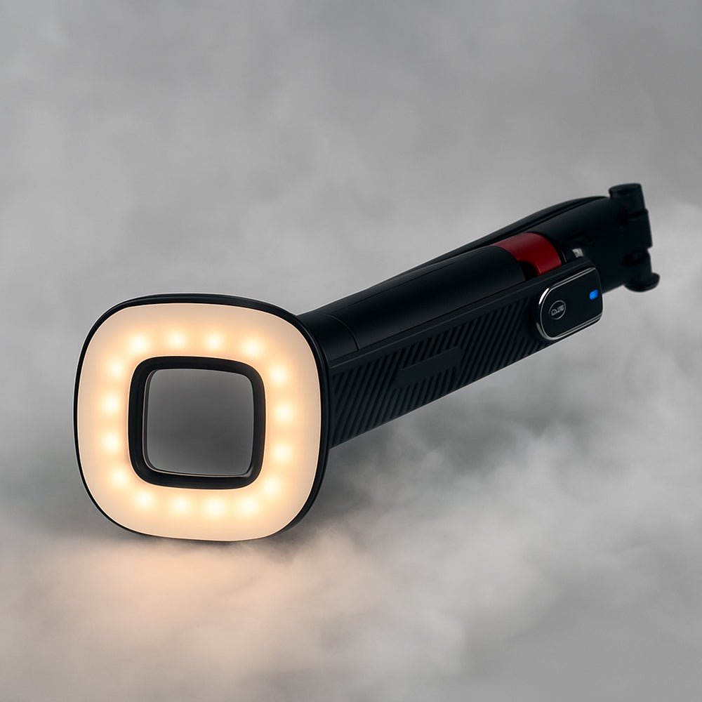 Selfiestick mit intelligenter Gesichtserkennung inkl. Licht - Q185