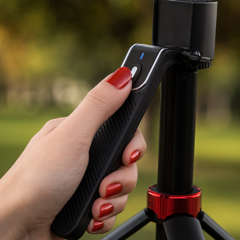 Selfiestick mit intelligenter Gesichtserkennung inkl. Licht - Q185