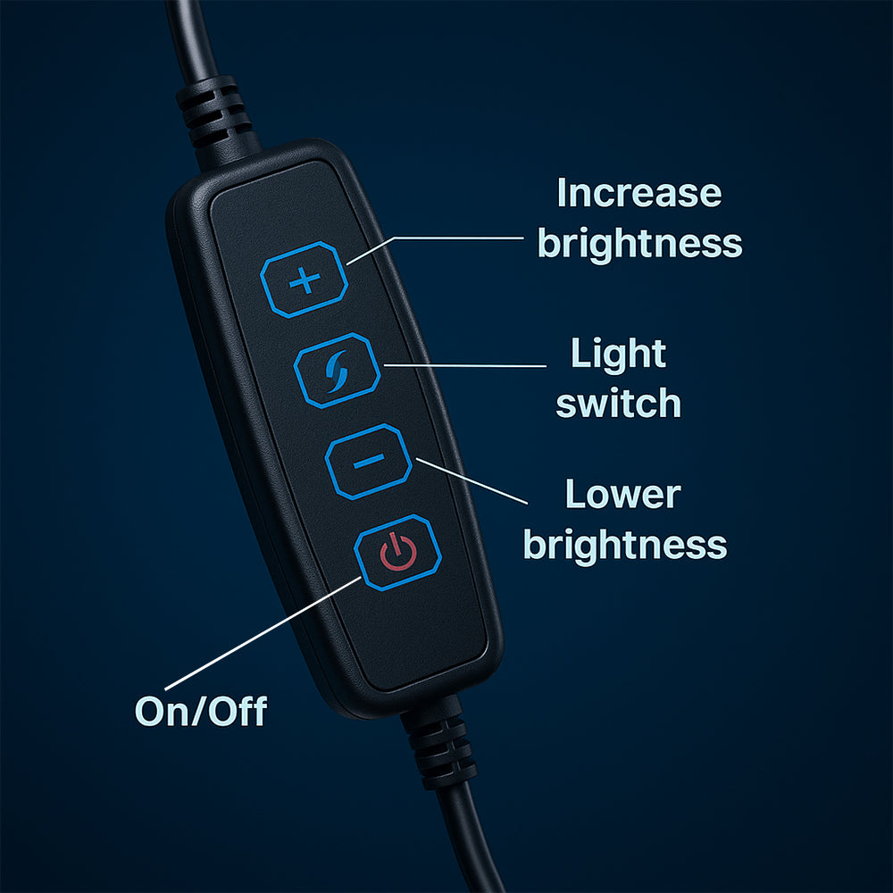 Ringlicht - 3 Lichtmodi - QX-260