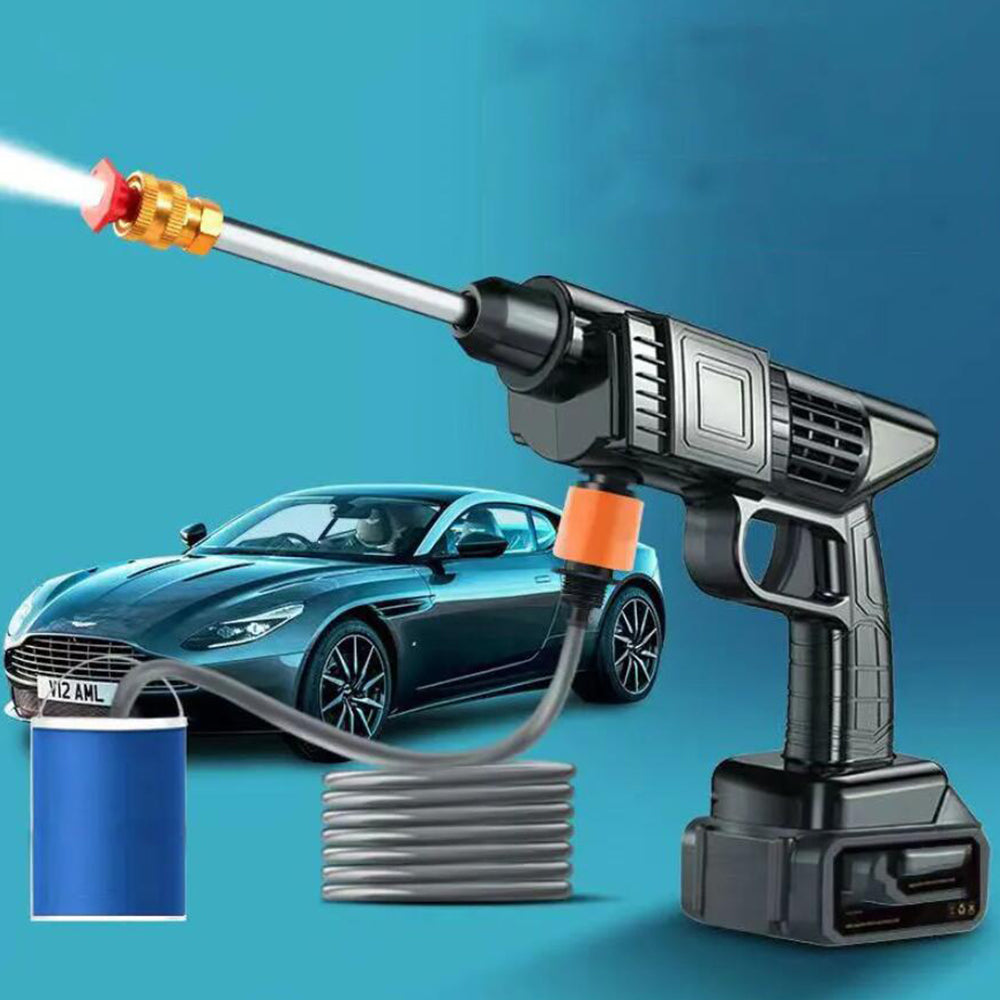 Tragbarer Hochdruckreiniger 26 bar/377 PSI – mit Akku 260W inkl. Ladegerät und Koffer
