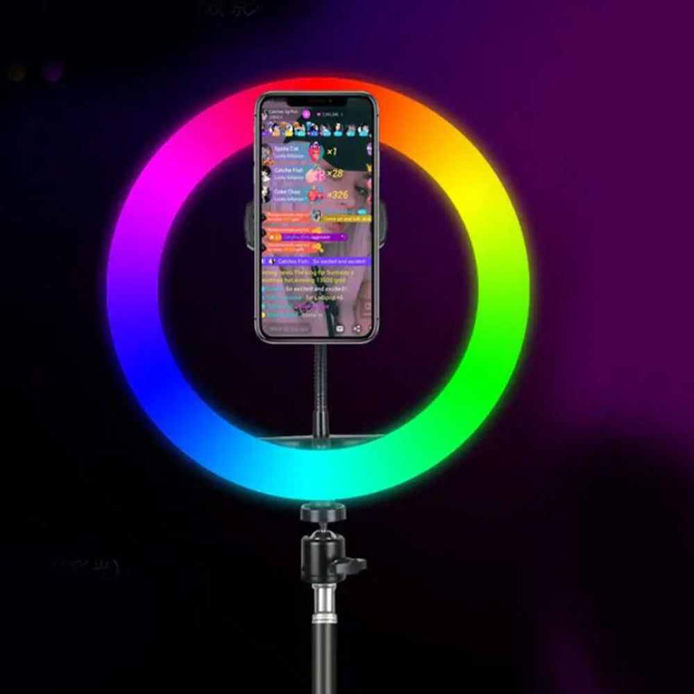 RGB Ringlicht – Mach Dein Content Strahlend und Farbenfroh!