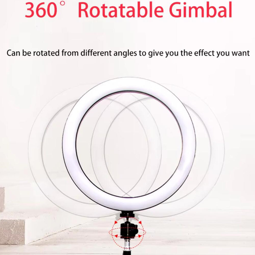 LED Ringlicht – Perfekte Beleuchtung für Make-up, Livestreaming und Fotografie!