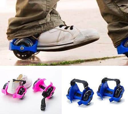 Rolle für Schuhe mit Blitzeffekt (LED-Licht)
