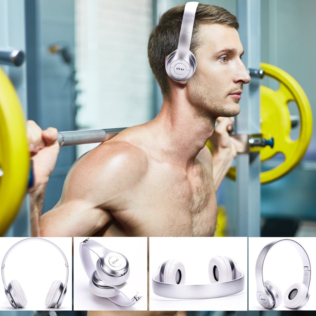 Bluetooth-Stereo-Headset mit Rauschunterdrückung ST3