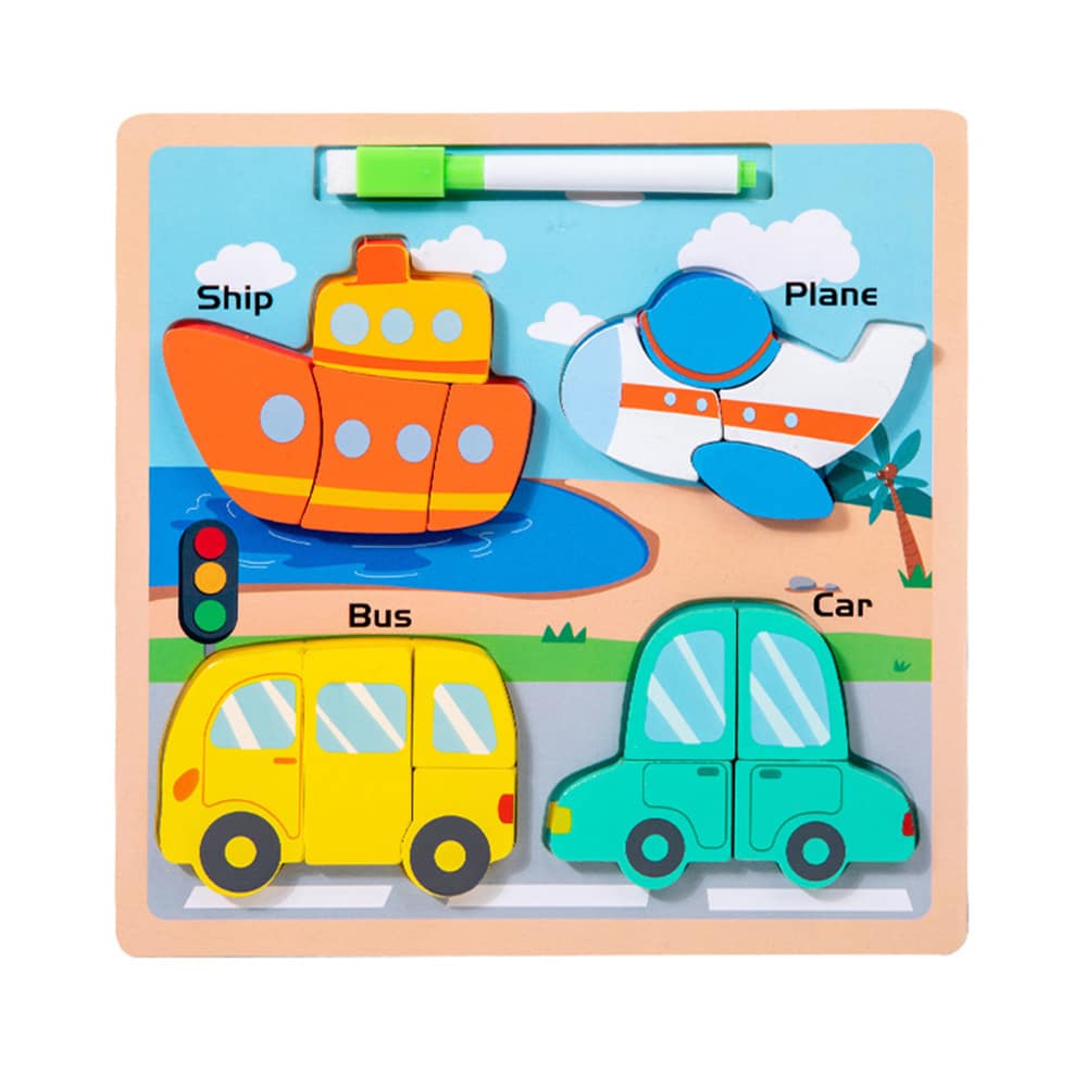 3D-Puzzle - kreatives Lernspielzeug für die Kleinsten -