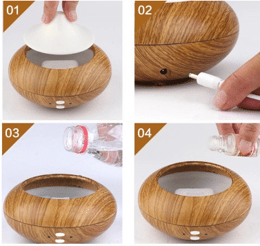 Aroma Diffusor - Weiß 125 ml.