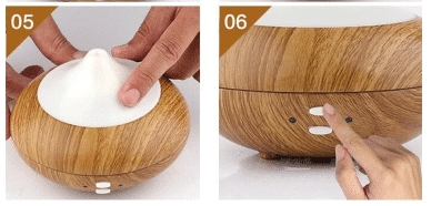 Aroma Diffusor - Weiß 125 ml.