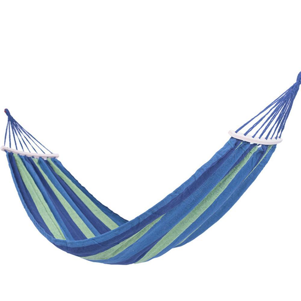 Hängematte - von Camping Hammock (blau gestreift)