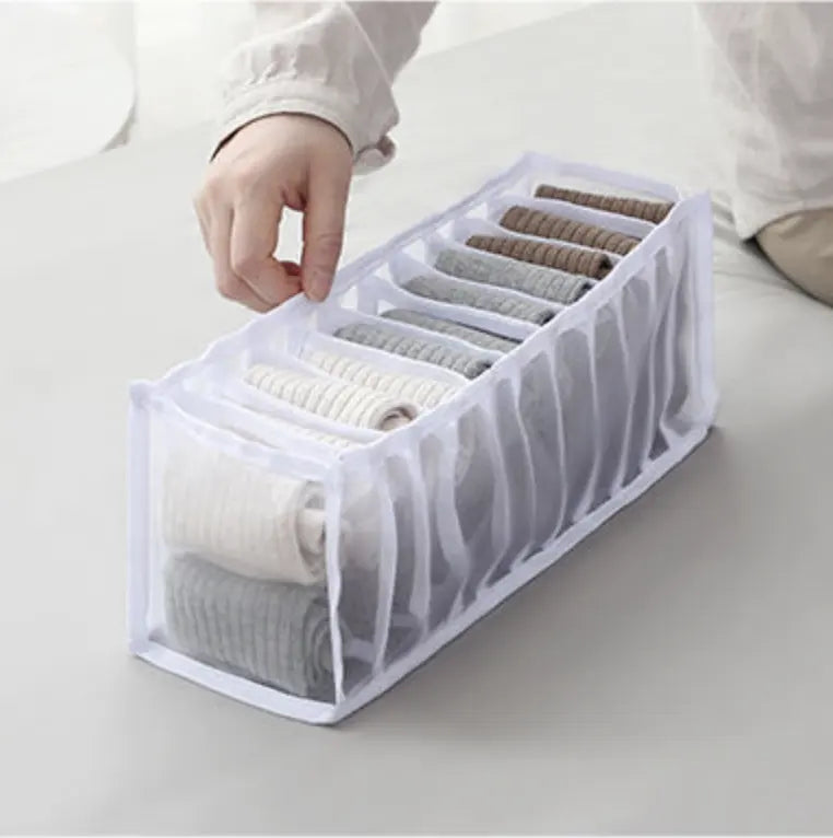Aufbewahrungsbox/Unterwäsche-Schubladenorganisation - 3er-Set - faltbar