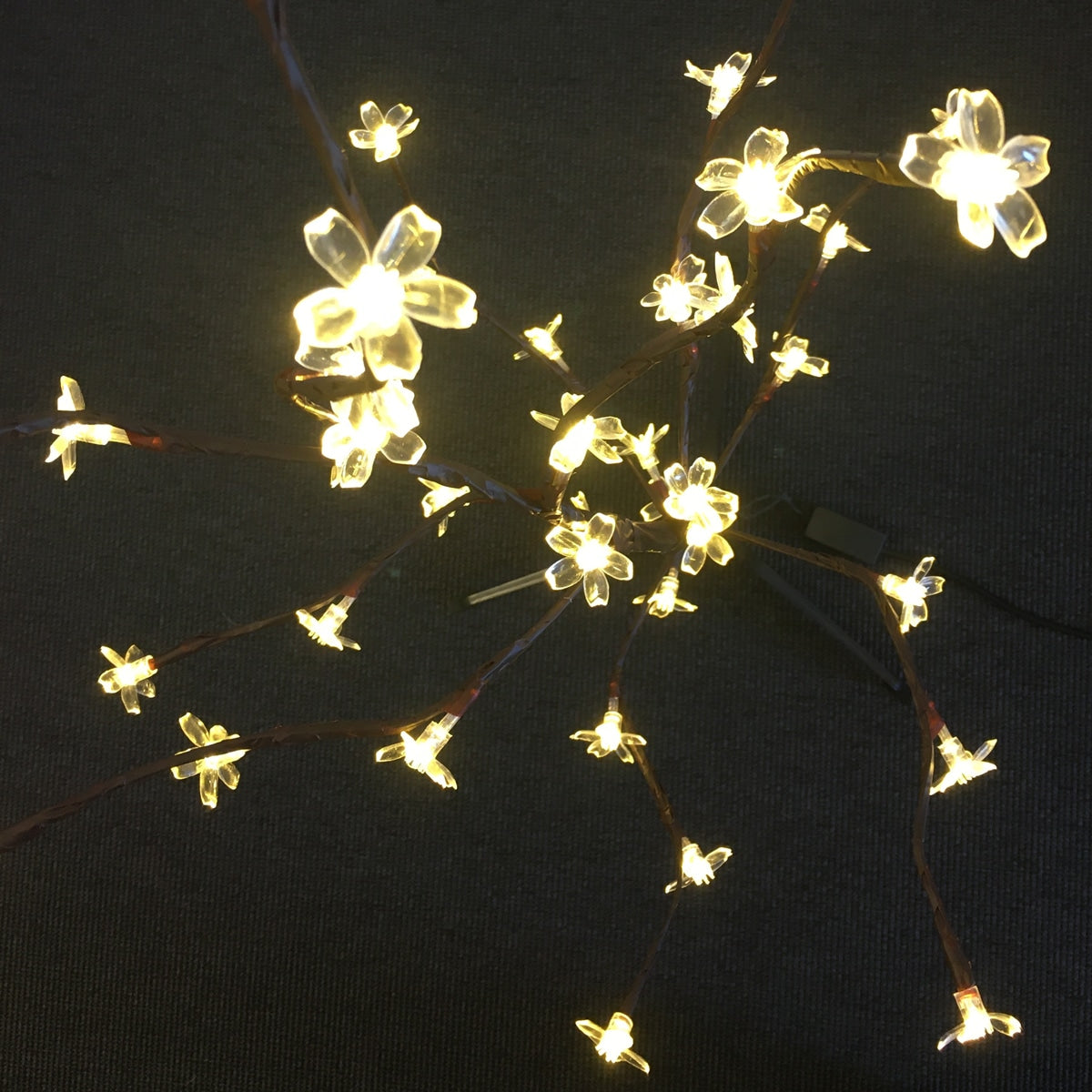 Lichtbaum LED 60 cm. inkl. Standfuß (warm weiße LED)