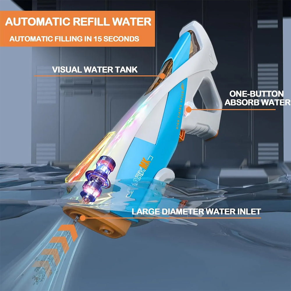 Elektrische Wasserpistole – SHARK MK – Automatische Action mit Stil
