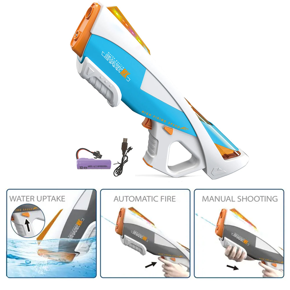 Elektrische Wasserpistole – SHARK MK – Automatische Action mit Stil