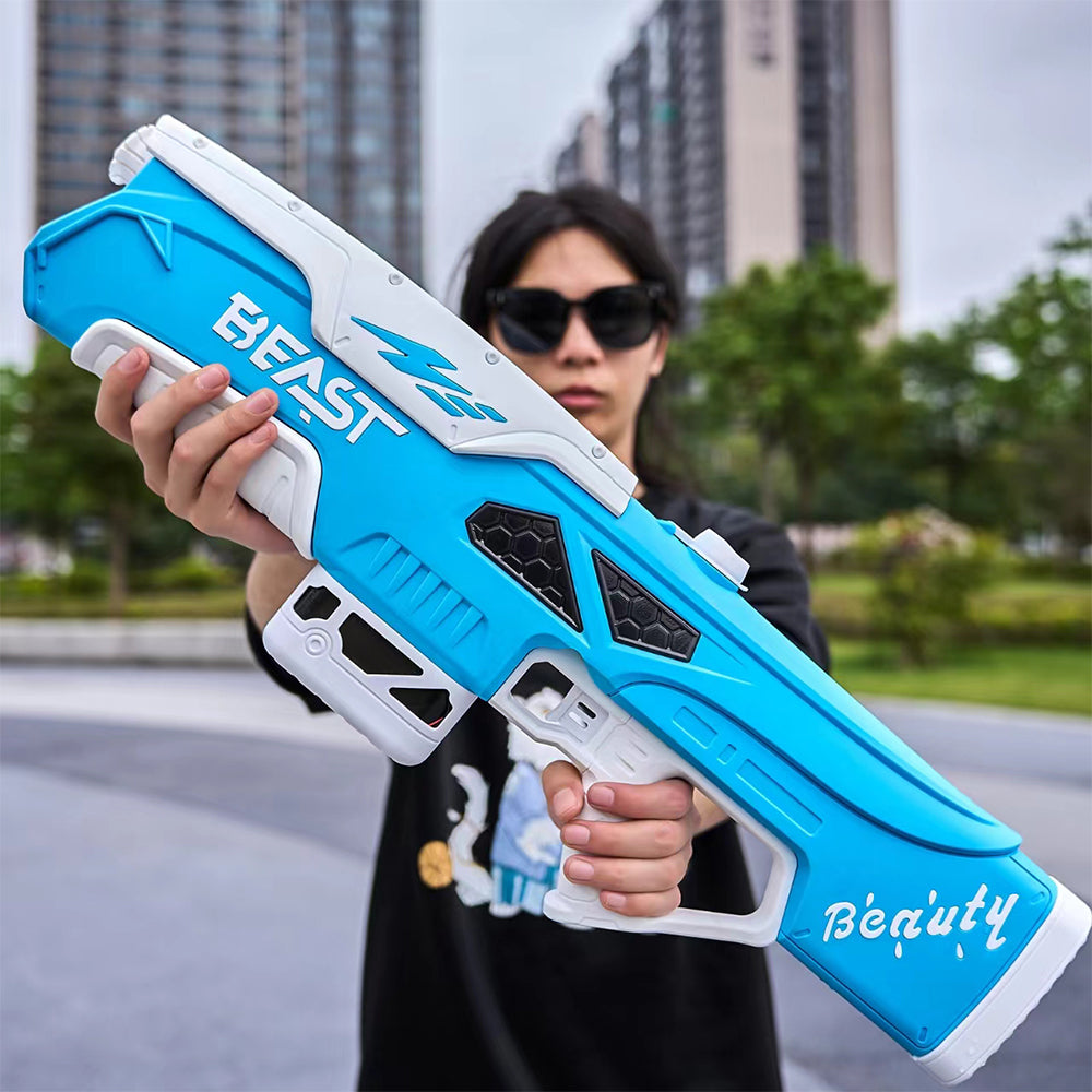 Elektrische Wasserpistole – BEAST Beauty – Kraftvolle Wasser-Action im Mega-Format!