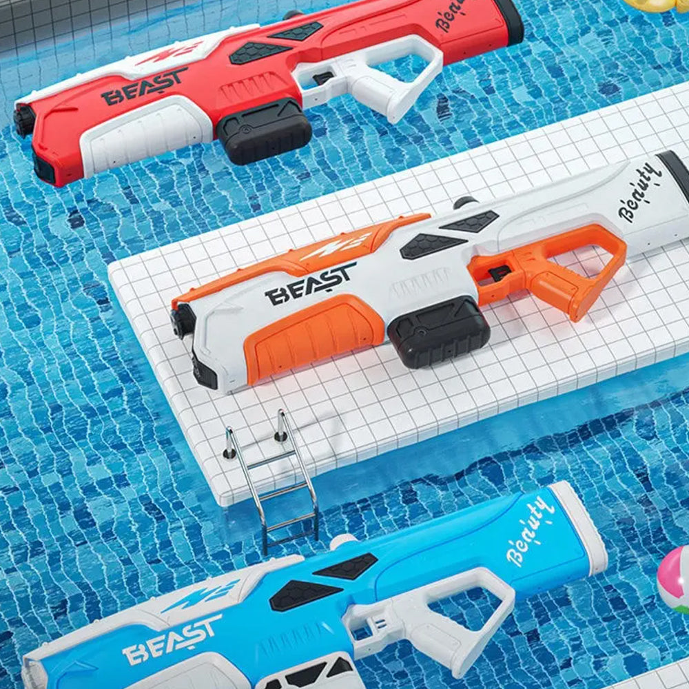 Elektrische Wasserpistole – BEAST Beauty – Kraftvolle Wasser-Action im Mega-Format!