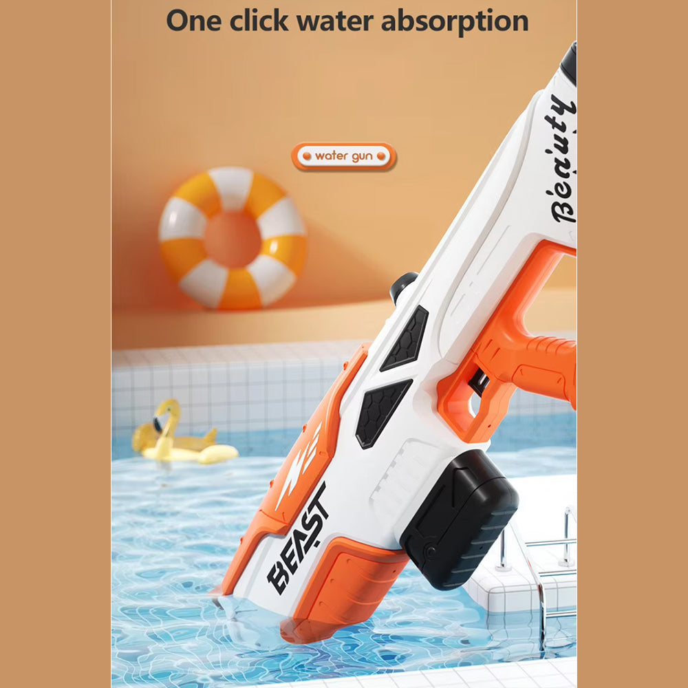 Elektrische Wasserpistole – BEAST Beauty – Kraftvolle Wasser-Action im Mega-Format!