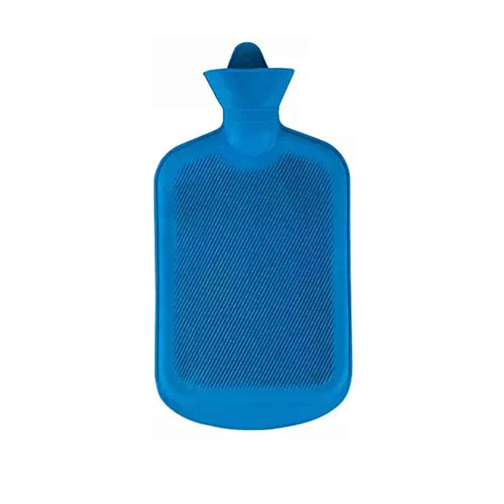 Wärmflasche 2 Liter – Rot oder Blau