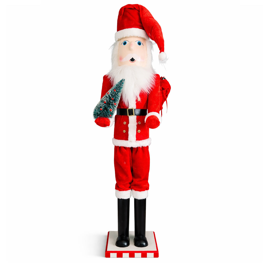 Nussknacker-Figuren aus Holz – 90 cm – 2 verschiedene Figuren