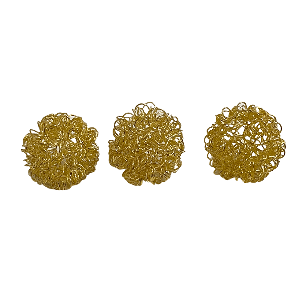LED-Lichterkette mit 20 Kugeln - Gold (3 Meter)