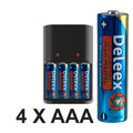 AAA-Alkalibatterien 4 Stk.