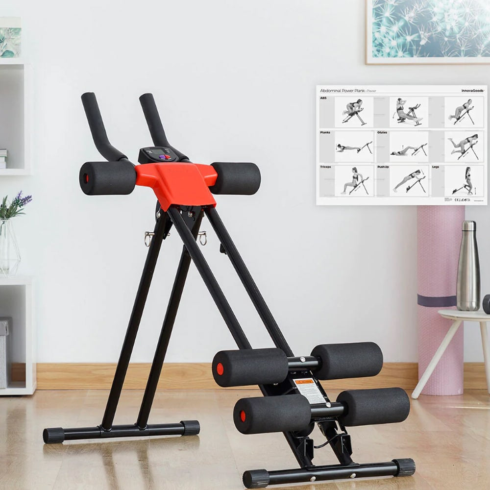 Trainingsbank (AB Rocket) – Bauch, Arme, Oberschenkel mit Trainingscomputer