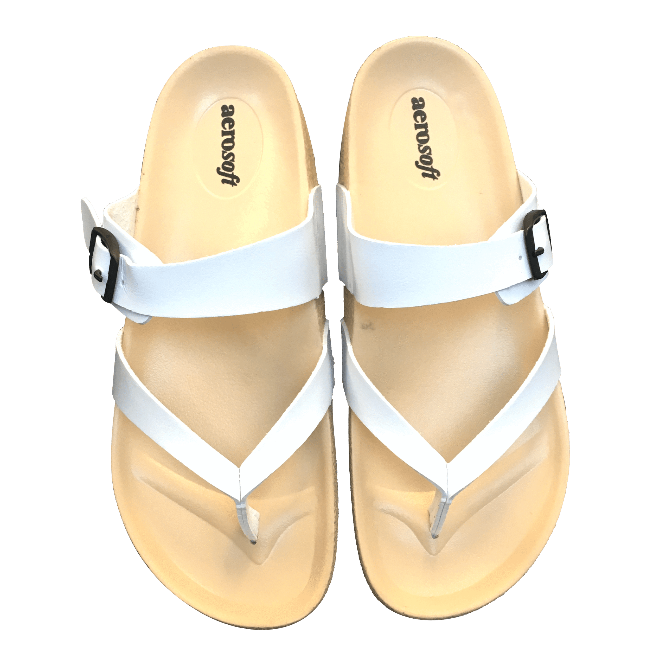 Sandalen Aerosoft Soft Unisex - weiß oder schwarz