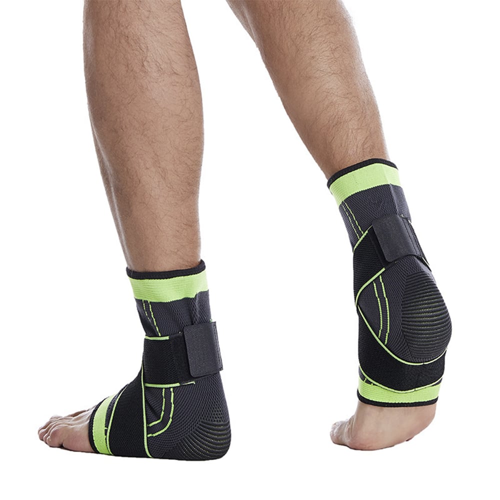 Knöchelbandage mit Kompressionsriemen und Schutz