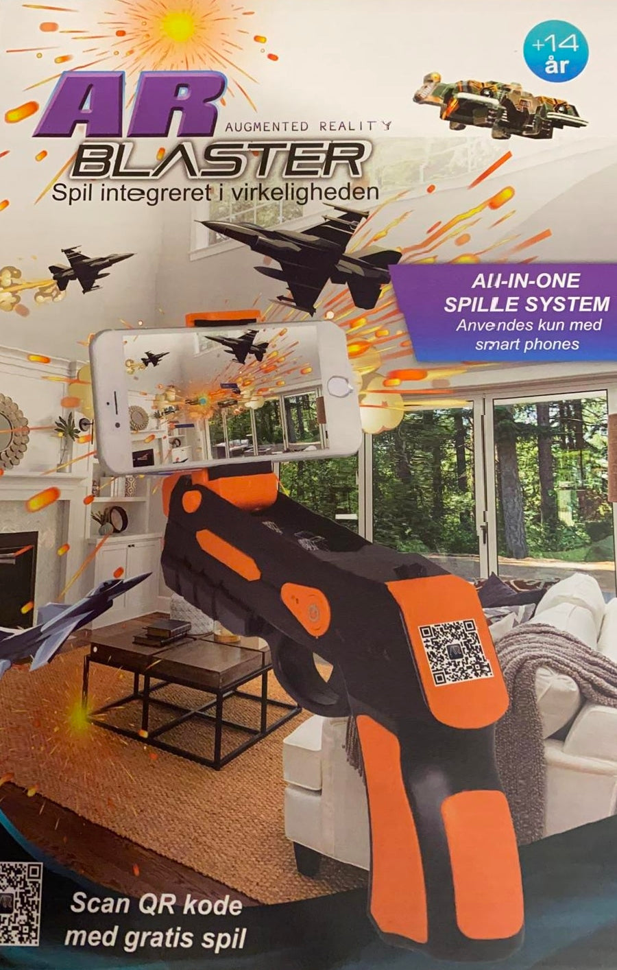AR Blaster Pistol - für virtuelle Shooter auf dem Handy