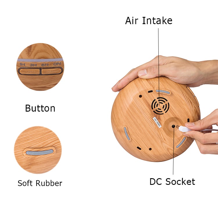 Aroma Diffuser - Stilvoll und schön - 300 ml.