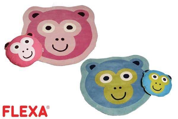 FLEXA Kinderkissen mit verschiedenen Farben und Motive
