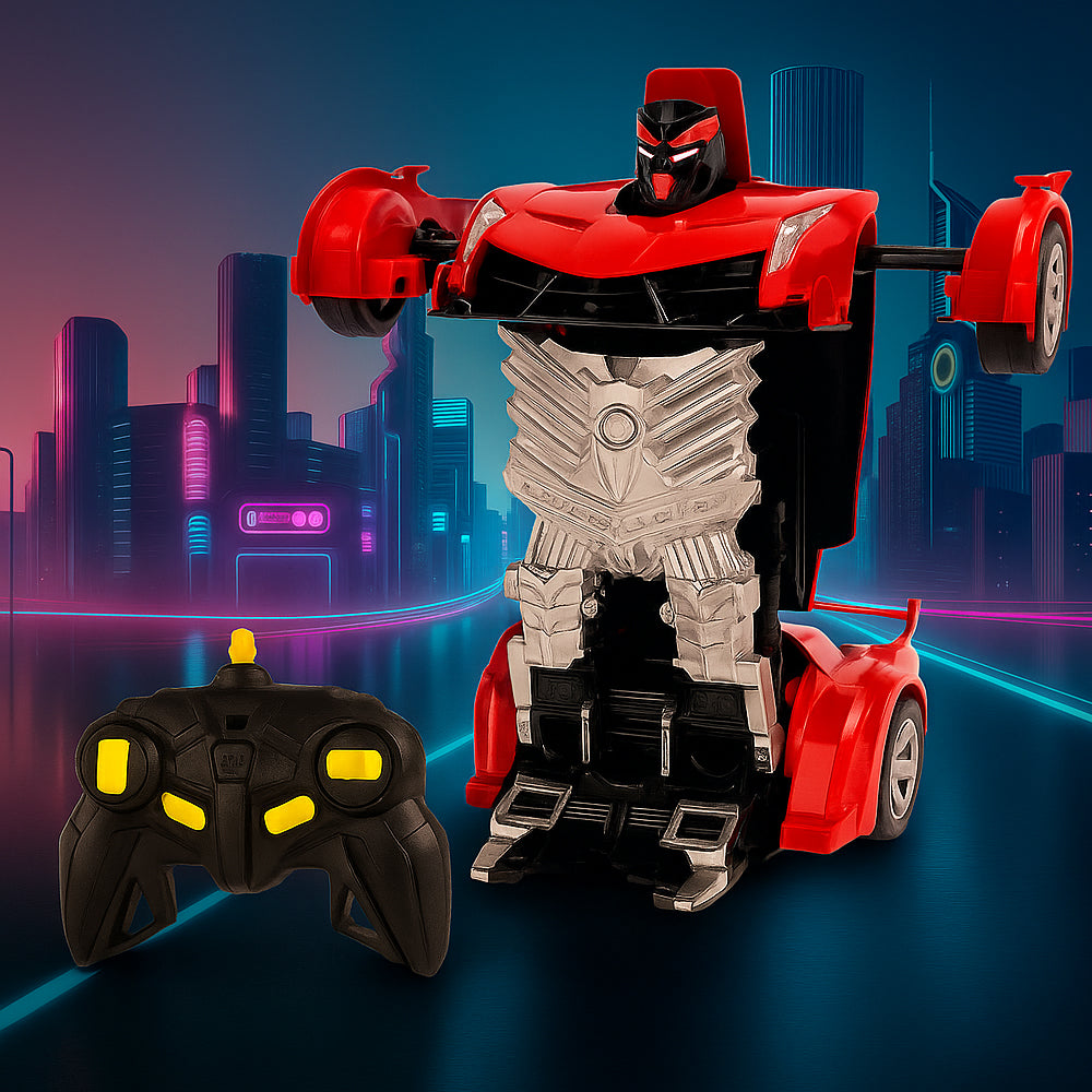 Ferngesteuertes Transformer-Auto mit Sound- und Lichteffekten
