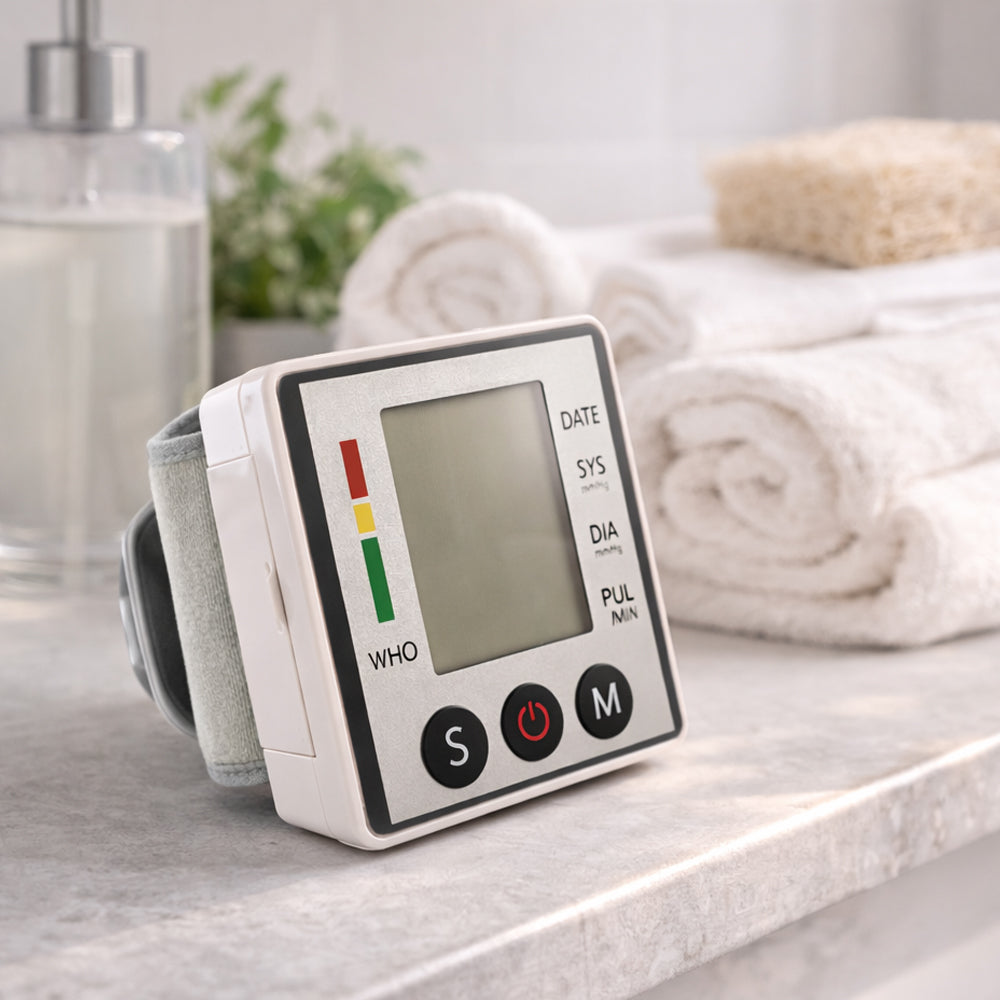 Elektronisches Blutdruckmessgerät für das Handgelenk