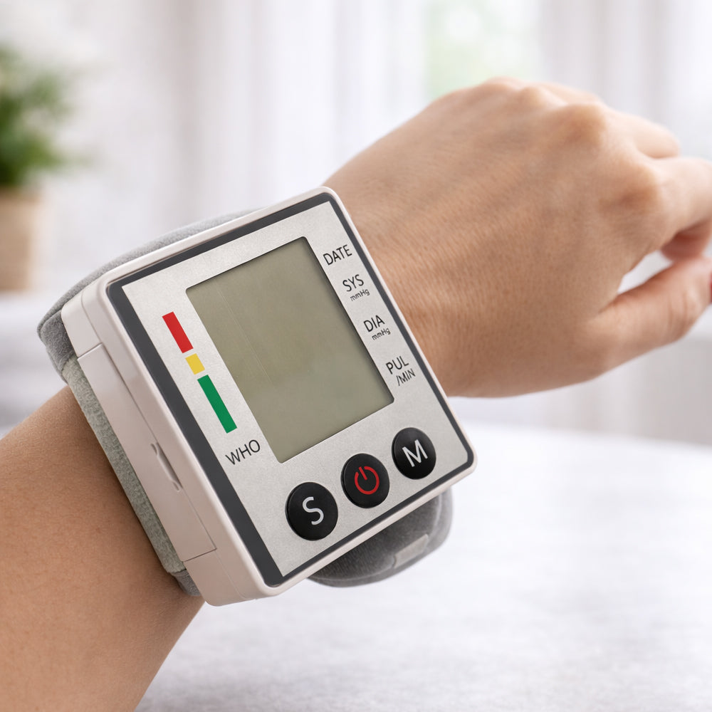 Elektronisches Blutdruckmessgerät für das Handgelenk